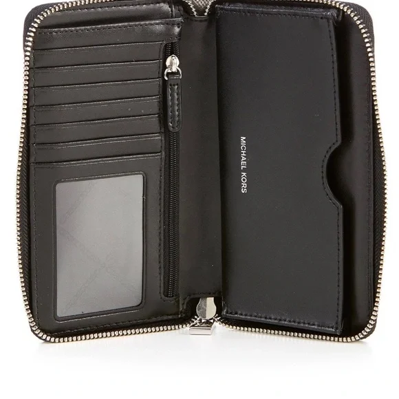 Michael Kors Wristlet signature black and gray NWT - Picture 2 of 6